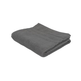 Nicola Spring Cotton Hand Towel - 90cm x 50cm - Charcoal