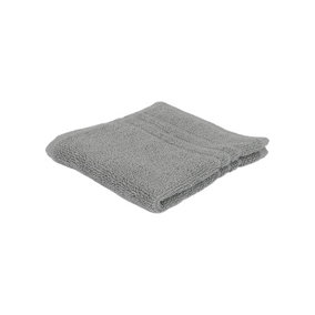 Nicola Spring Cotton Wash Cloth - 30cm x 30cm - Grey
