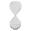 Nicola Spring - Glass Kitchen Sand Timer - 60 Minutes - Clear
