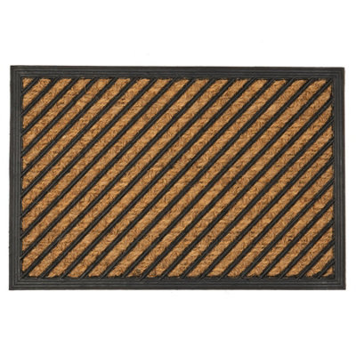 Nicola Spring - Heavy Duty Door Mat - 60 x 40cm - Diagonal