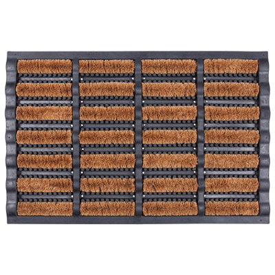 Nicola Spring Heavy Duty Scraper Door Mat - 60cm x 40cm