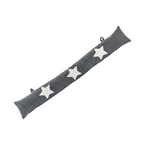 Nicola Spring - Herringbone Draught Excluder - 78.5cm - Star
