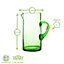 Nicola Spring - Jebel Recycled Glass Jug - 1 Litre - Green