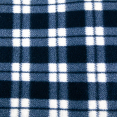 Nicola Spring - Picnic Blanket - 130 x 168cm - Blue Gingham - 7