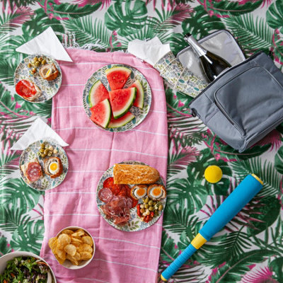 Nicola Spring - Picnic Blanket - 130 x 168cm - Tropical - 5