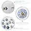 Nicola Spring - Round Ceramic Cabinet Knob - Light Blue