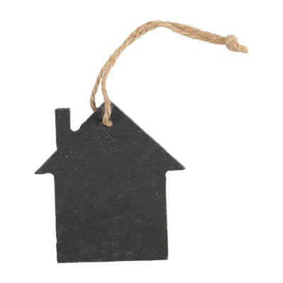Nicola Spring Slate Christmas Tree Decoration - 7 x 7.5cm - House Price Comparisons | Compare The Build