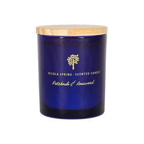 Nicola Spring - Soy Wax Scented Candle - 130g - Patchouli & Rosewood