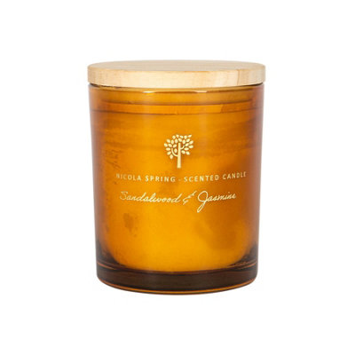 Nicola Spring - Soy Wax Scented Candle - 130g - Sandalwood & Jasmine