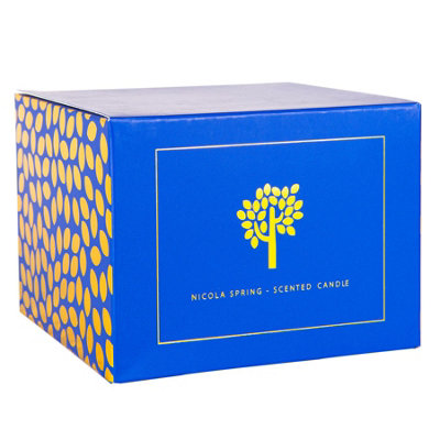 Nicola Spring - Soy Wax Scented Candle - 350g - Sandalwood & Jasmine - 6