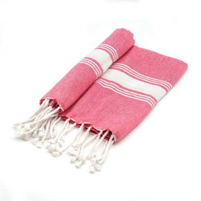 Nicola Spring - Turkish Cotton Children's Towel - 100 x 60cm - Pink