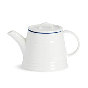 Nicola Spring - White Teapot - 900ml