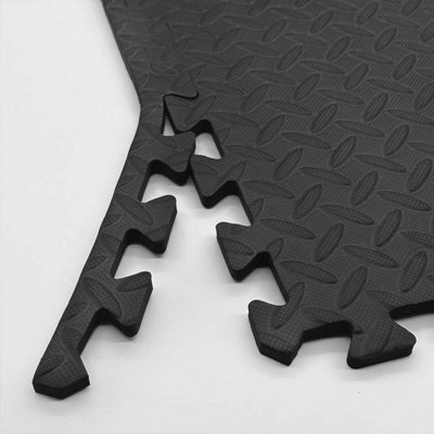 Nicoman 60x60cm Interlocking Floor Mats Exercise Mats, Gym Flooring Mat ...