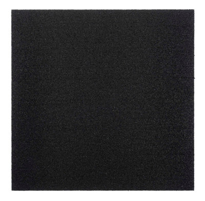 Nicoman 8mm Anti-Vibration Rubber Mat Noise Reducing for Garage Workshop Washing Machines Tumble Dryers 60cm x 60cm