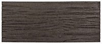 Nicoman Brown Single size Railroad Tie Stepping stone Pack of 1