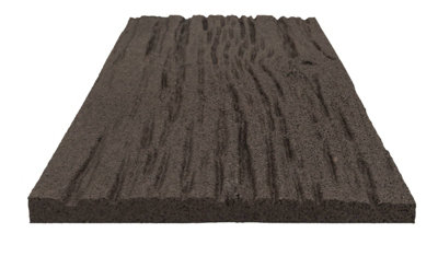 Nicoman Brown Single size Railroad Tie Stepping stone Pack of 1 - 6