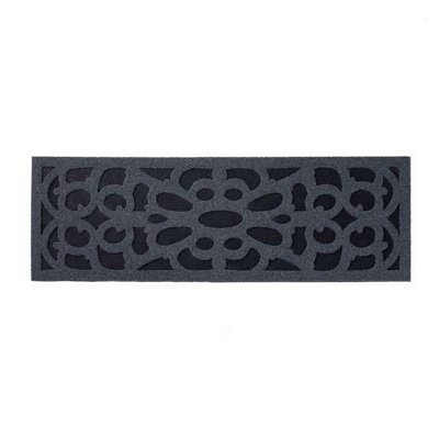 Nicoman Eco Friendly Indoor Door Mat/ Step Mat 75x25cm - Grey