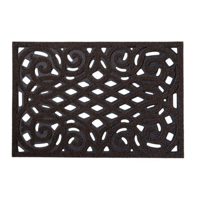 Nicoman Eco Friendly Outdoor Door Mat 75x45cm - Brown