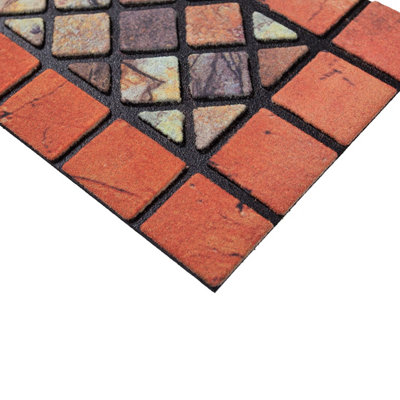 Nicoman Elegant Tile Mat Barrier Doormat Eco-Friendly Scrape and Non ...