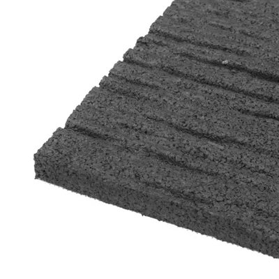 Nicoman Grey Single size Railroad Tie Stepping stone Pack of 4