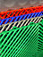 Nicoman Heavy Duty Vented Interlocking Garage Tiles - 40cm x 40cm - Green - Pack of 30