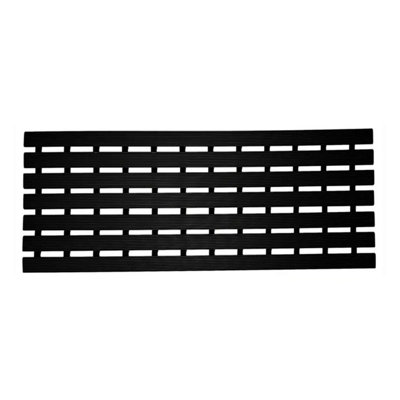 Nicoman PVC Duckboard For Bathroom Shower Anti Slip Mat 61cm x 25cm Black