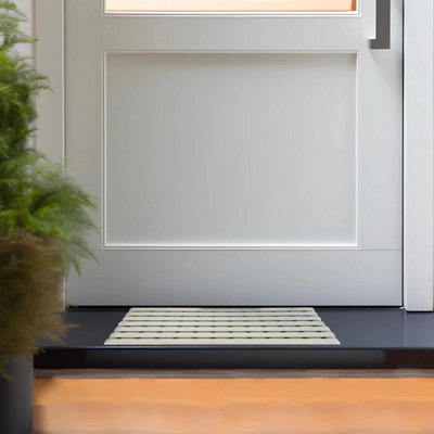 Nicoman PVC Duckboard For Bathroom Shower Anti Slip Mat 61cm x 25cm Grey - 7