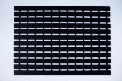 Nicoman PVC Duckboard For Bathroom Shower Anti Slip Mat 61cm x 43cm White - 8