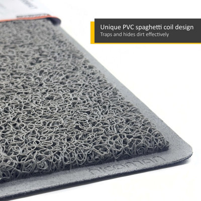 Nicoman PVC Heart Embossed Spaghetti Coil Hallway Kitchen Entrance ...