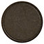 Nicoman Round Brown Butterfly Stepping Stone - Pack of 2