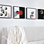 nielsen 12" Vinyl Record Display Frames, Aluminium, Jet Matt Black, 32x33cm - Set of 2