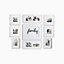 nielsen 9 Piece Jenson Picture Frame Set in White