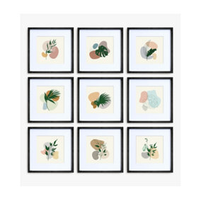 nielsen 9 Piece Picture Frame Set for Gallery Wall - Black