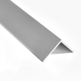 nielsen Aluminium L-Shaped Angle Profile Matt Anodized 2000x10x10mm, Thickness: 1mm, Length: 2m