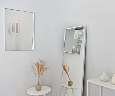 nielsen Arlott Aluminium Rectangular Wall Mirror, Silver, 50 x 150cm