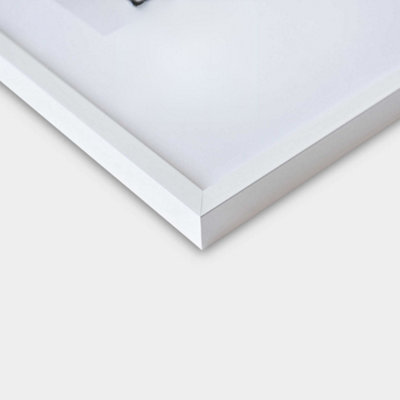 nielsen C2 Polished White Aluminium Picture Frame A2, 42x59.4cm - with ...
