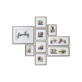 nielsen Jenson Gallery Set 9 frame kit in Grey