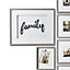 nielsen Jenson Gallery Set 9 frame kit in Grey