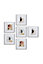 nielsen Ongar 6 Piece Ongar Wooden Picture Frame Set White 30 x 30cm