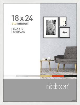 nielsen Pixel 18,0 x 24,0 cm Picture frame, Glossy White