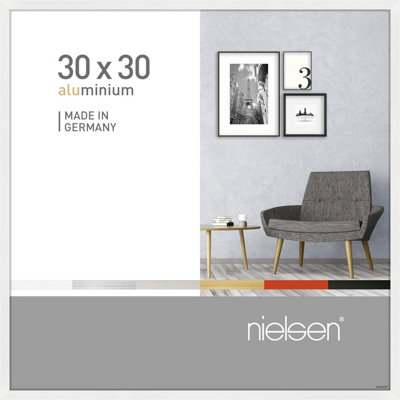 nielsen Pixel 30,0 x 30,0 cm Picture frame, Glossy White