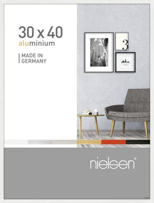 nielsen Pixel 30,0 x 40,0 cm Picture frame, Glossy White