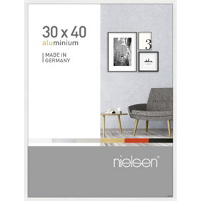 nielsen Pixel 30,0 x 40,0 cm Picture frame, Glossy White