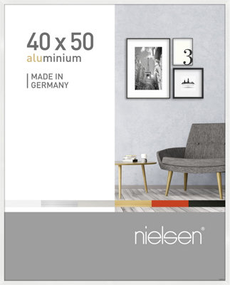 nielsen Pixel 40,0 x 50,0 cm Picture frame, Glossy White