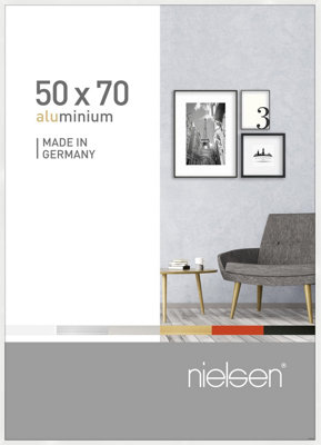 nielsen Pixel 50,0 x 70,0 cm Picture frame, Glossy White