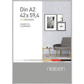 nielsen Pixel A2 42,0 x 59,4 cm Poster frame, Frosted Silver