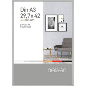 nielsen Pixel A3 29,7 x 42,0 cm Poster frame, Frosted Silver