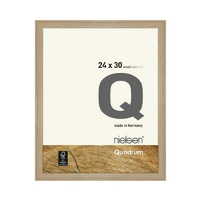 nielsen Quadrum 24 x 30cm Oak Wooden Picture Frame