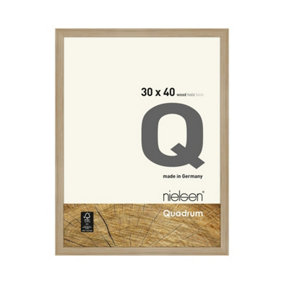 nielsen Quadrum 30 x 40cm Oak Wooden Picture Frame