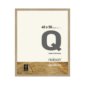 nielsen Quadrum 40 x 50cm Oak Wooden Picture Frame